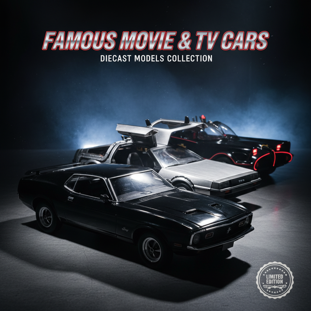 Famous Movie & TV Cars Cover
