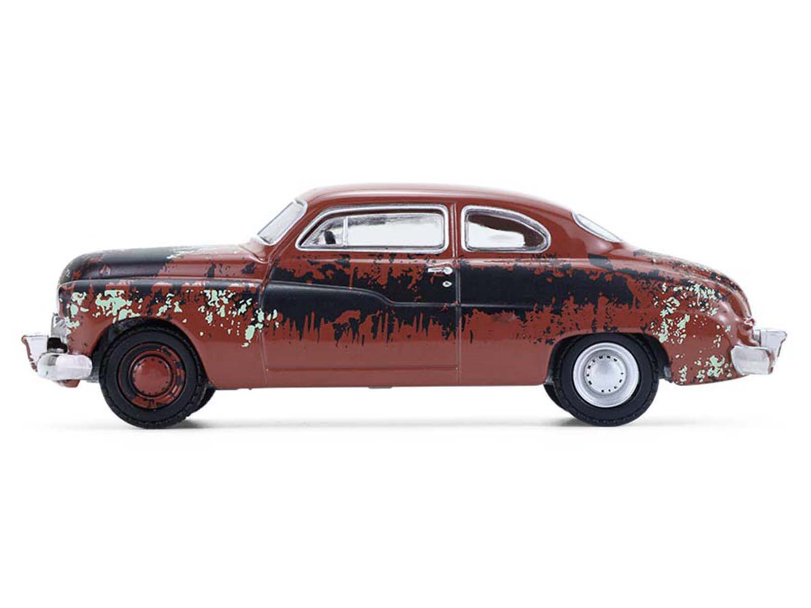 1949 Mercury Eight "Barn Find" Brown (Rusted) "Down on the Farm" Series 11 1/64 Diecast Model by Greenlight