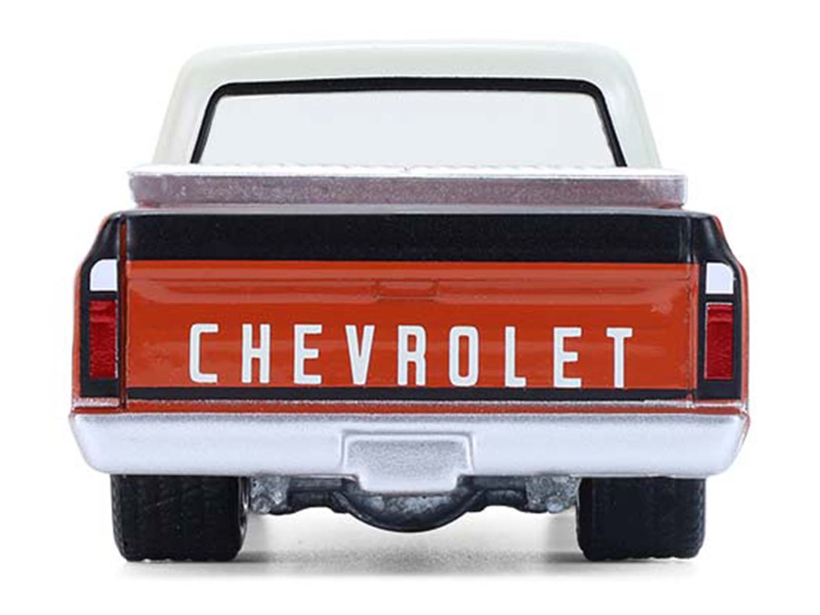 1968 Chevrolet C-10 Pickup Truck with Toolbox Orange and Beige "Down on the Farm" Series 11 1/64 Diecast Model by Greenlight
