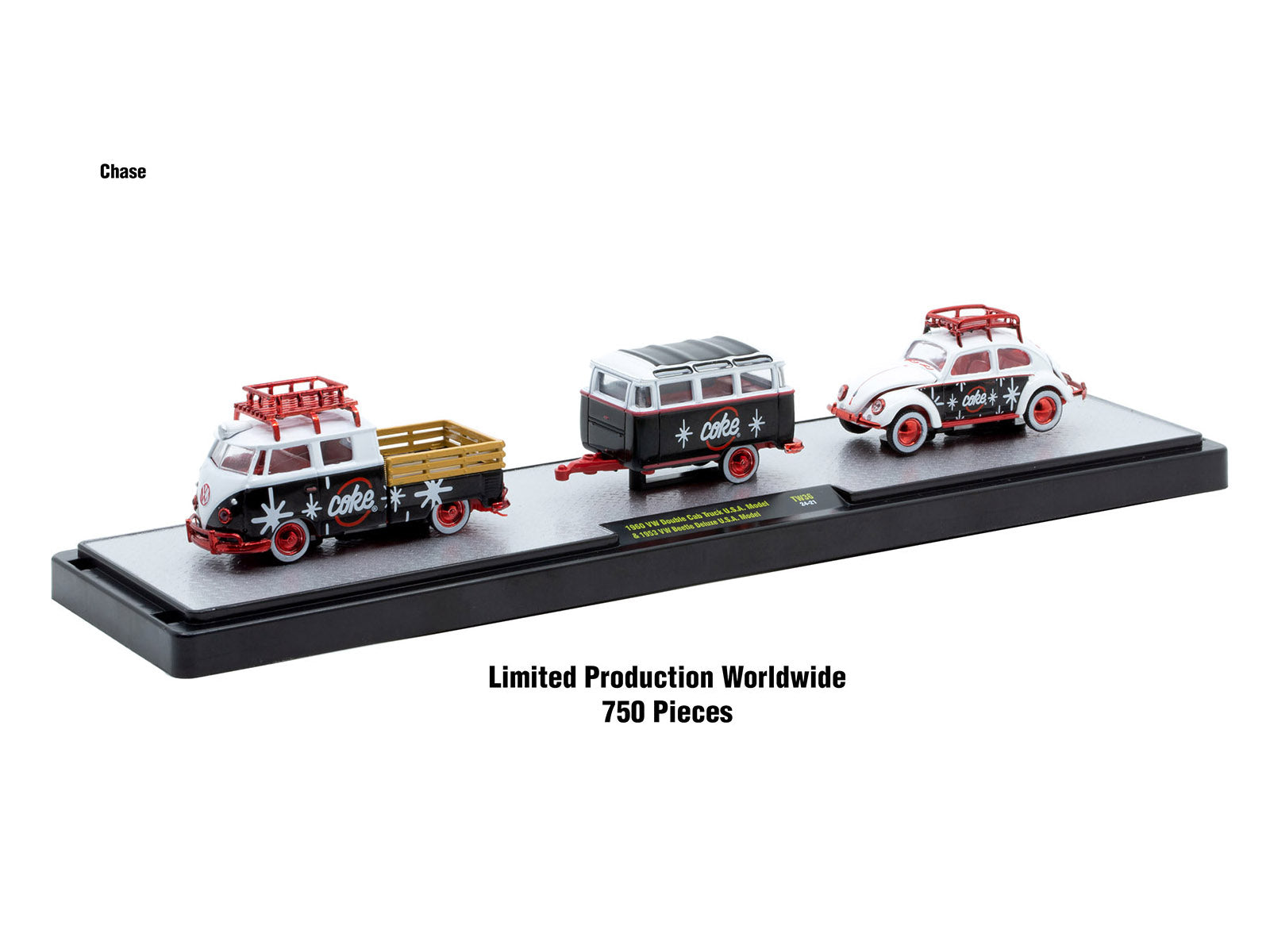 Auto Haulers "Soda" Set of 3 pieces Release 36 Limited Edition to 8000 pieces Worldwide 1/64 Diecast Models by M2 Machines