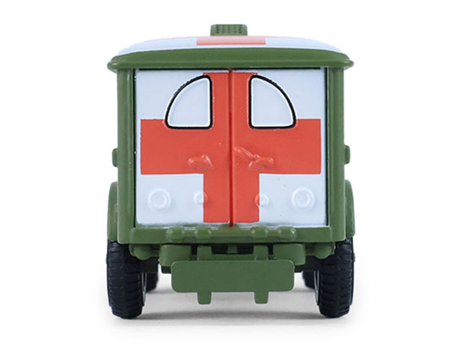 1944 Dodge WC-54 4X4 Ambulance "U.S. Army - WWII" Green with Graphics "Battalion 64" Series 6 1/64 Diecast Model Car by Greenlight