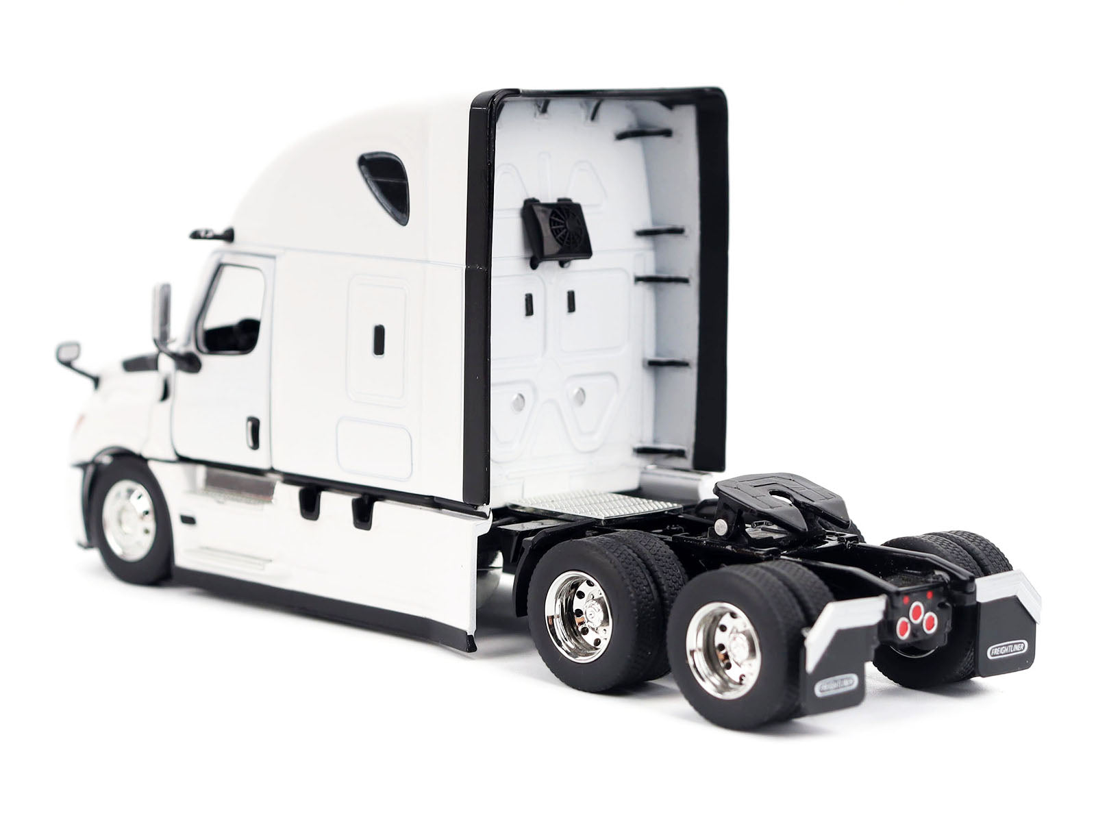 2025 Freightliner Cascadia Gen-5 Sleeper Cab Truck Tractor Winter White "Transport Series" 1/50 Diecast Model by Diecast Masters