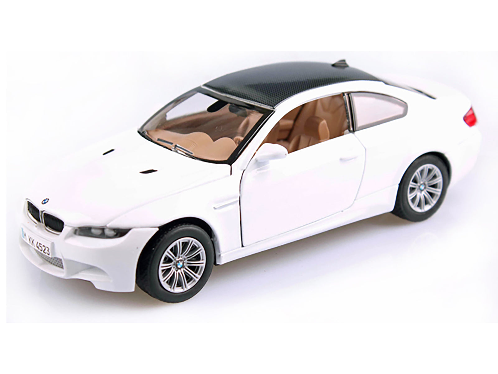 BMW M3 E92 Coupe White 1/24 Diecast Model Car by Motormax