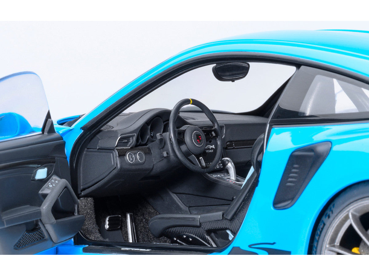 Porsche 911 (991.2) GT3 RS Riviera Blue 1/18 Model Car by Autoart