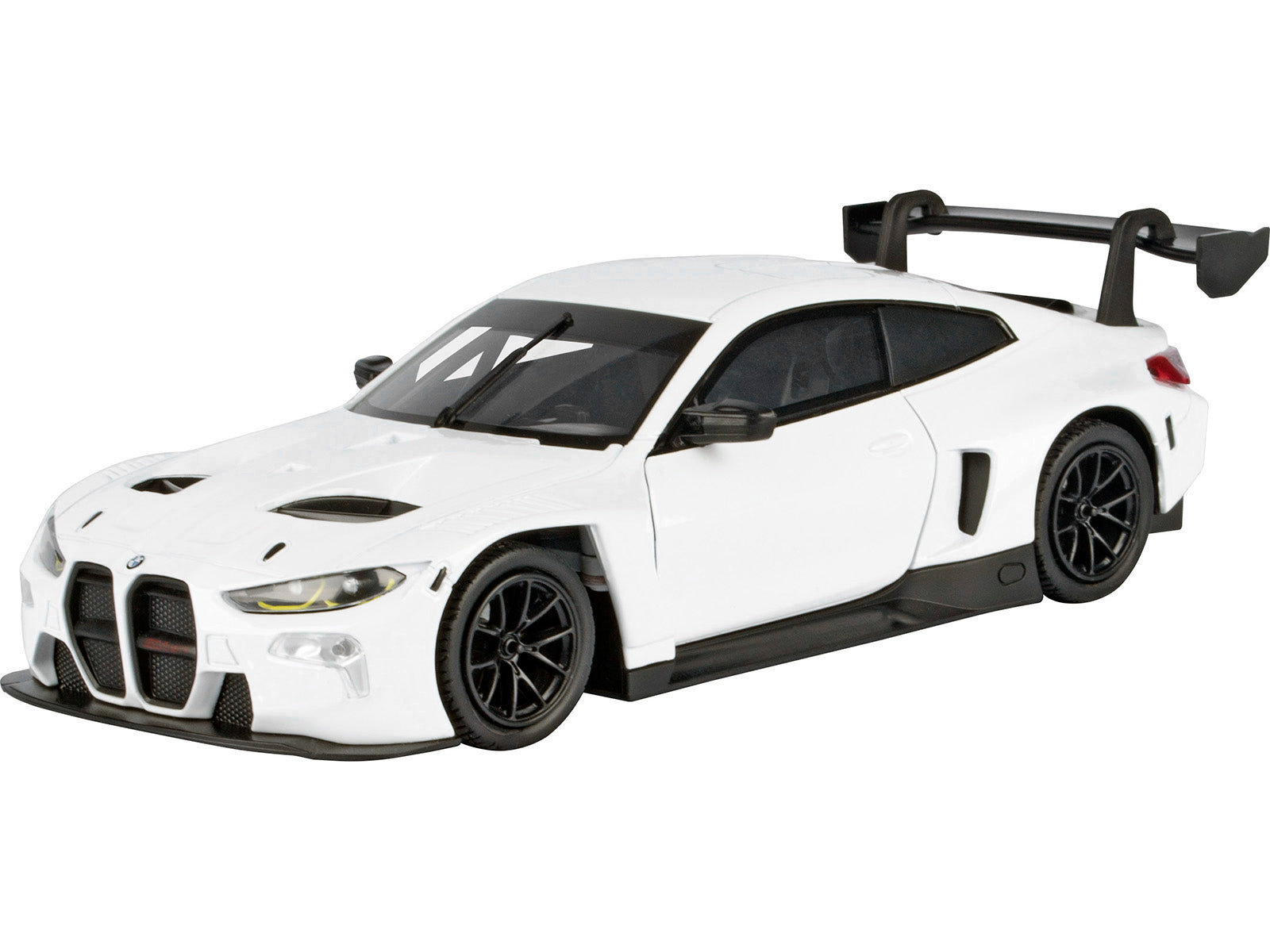 BMW M4 GT3 White "Timeless Legends" Series 1/24 Diecast Model Car by Motormax