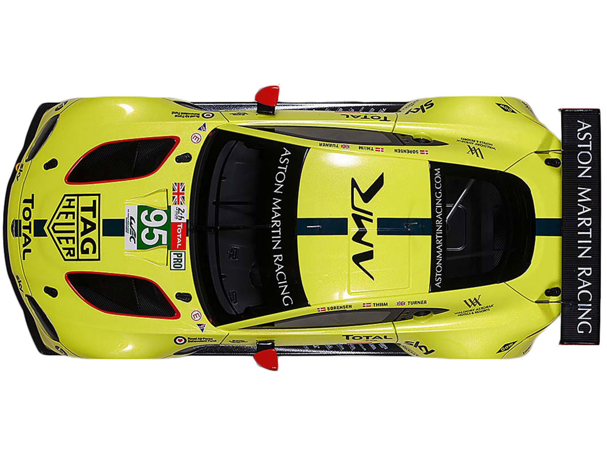 2018 Aston Martin Vantage GTE #95 Sorensen - Thiim - Turner Le Mans PRO 1/18 Model Car by Autoart