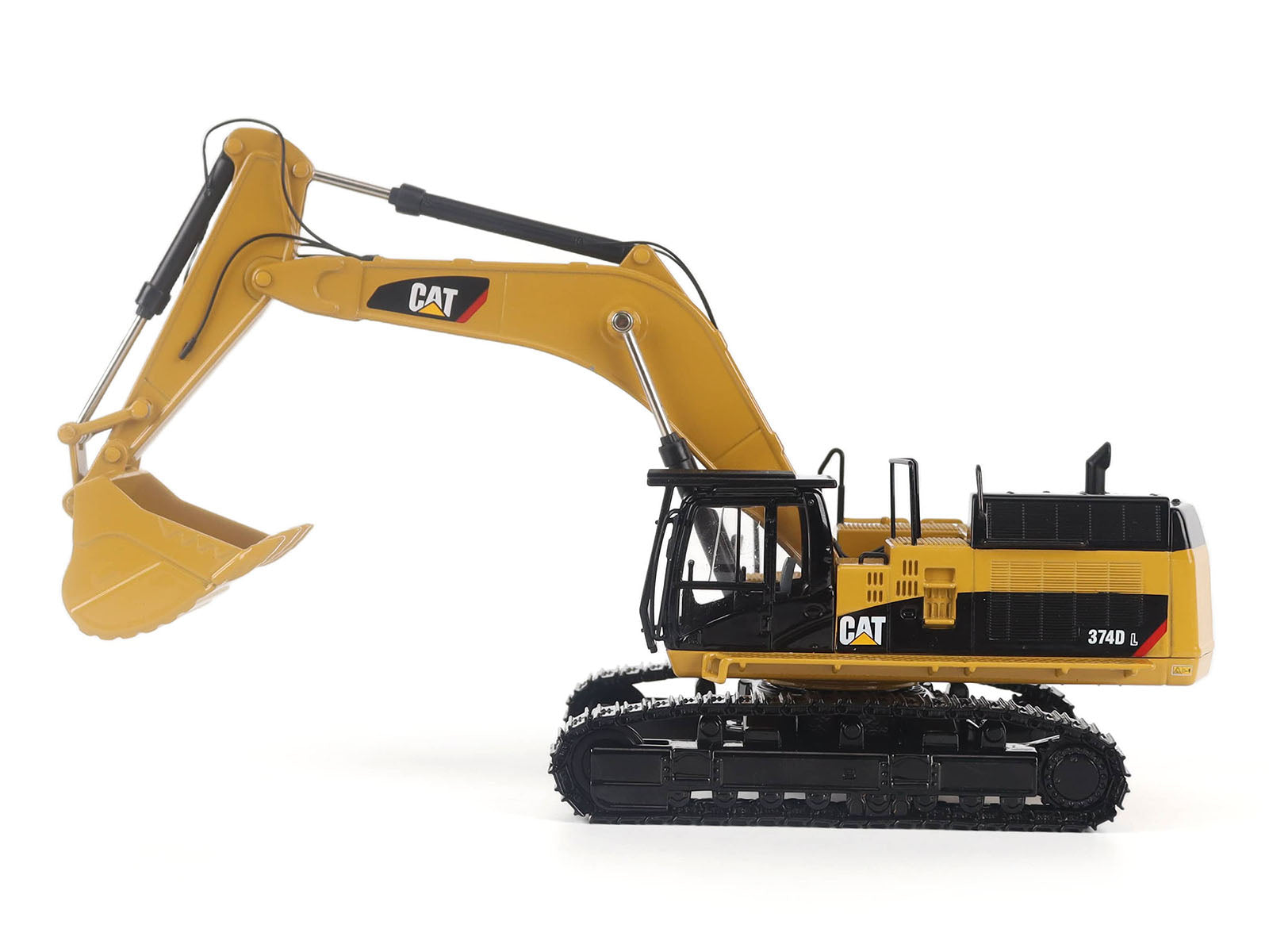 CAT Caterpillar 374D L Hydraulic Excavator Yellow "Core Classics" Series 1/50 Diecast Model by Diecast Masters