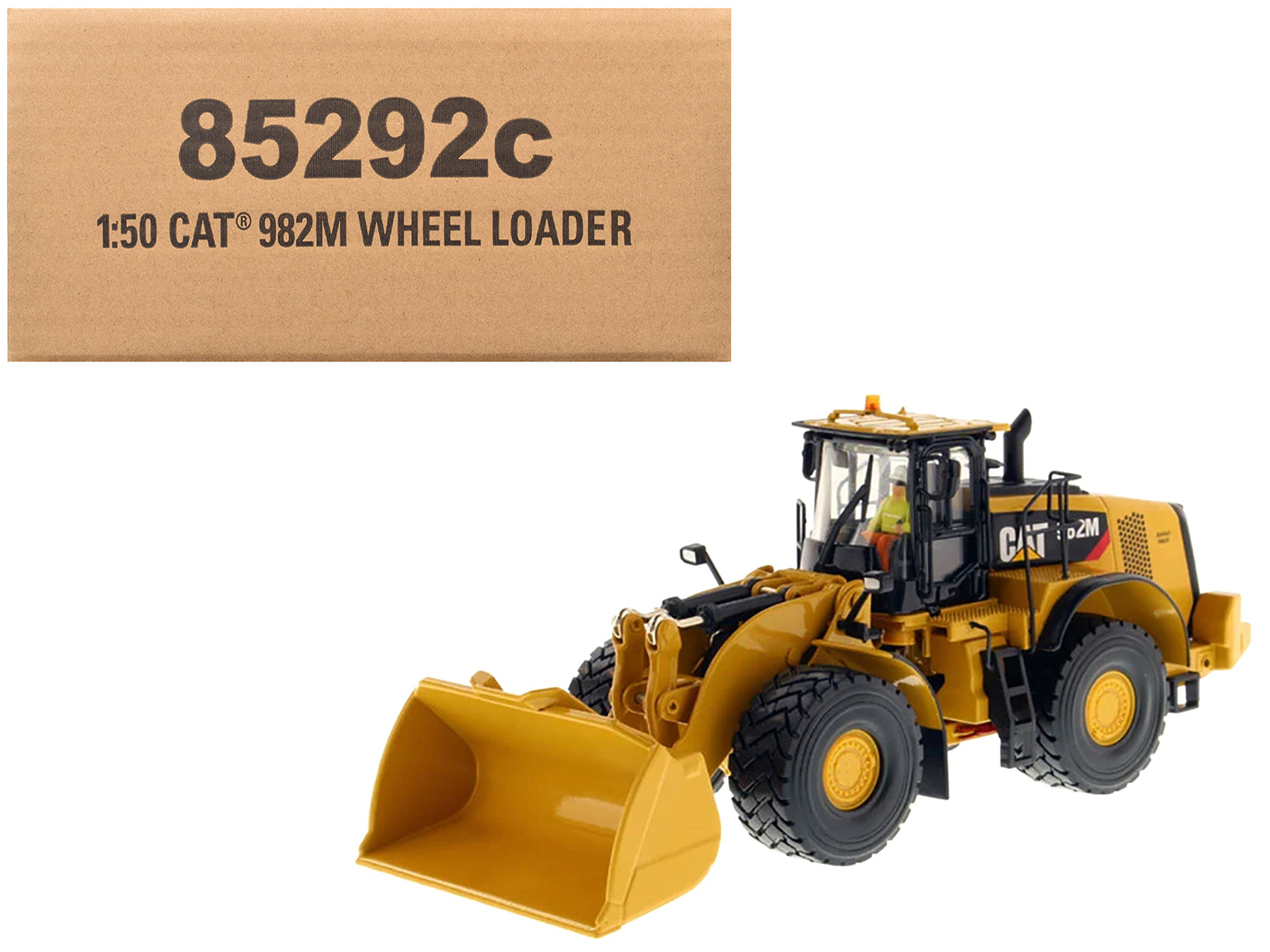CAT Caterpillar 982M Wheel Loader with Operator "Core Classics Series" 1/50 Diecast Model by Diecast Masters