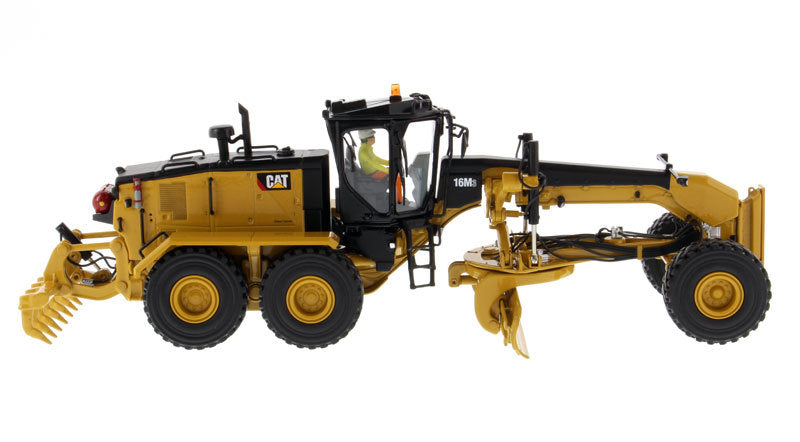 CAT Caterpillar 16M3 Motor Grader with Operator "High Line Series" 1/50 Diecast Model by Diecast Masters