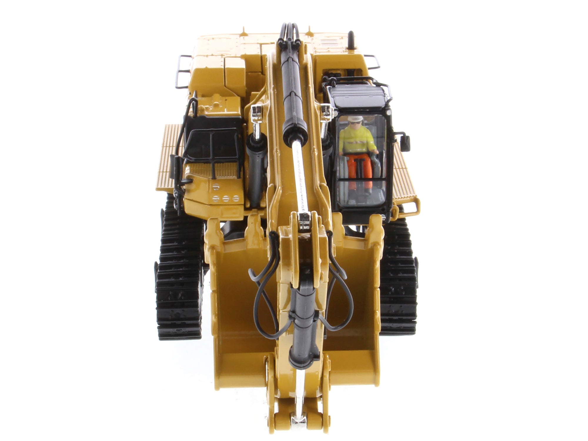 CAT Caterpillar 395 Next Generation Hydraulic Excavator "Mass Excavation Version" Yellow "High Line Series" 1/50 Diecast Model by Diecast Masters