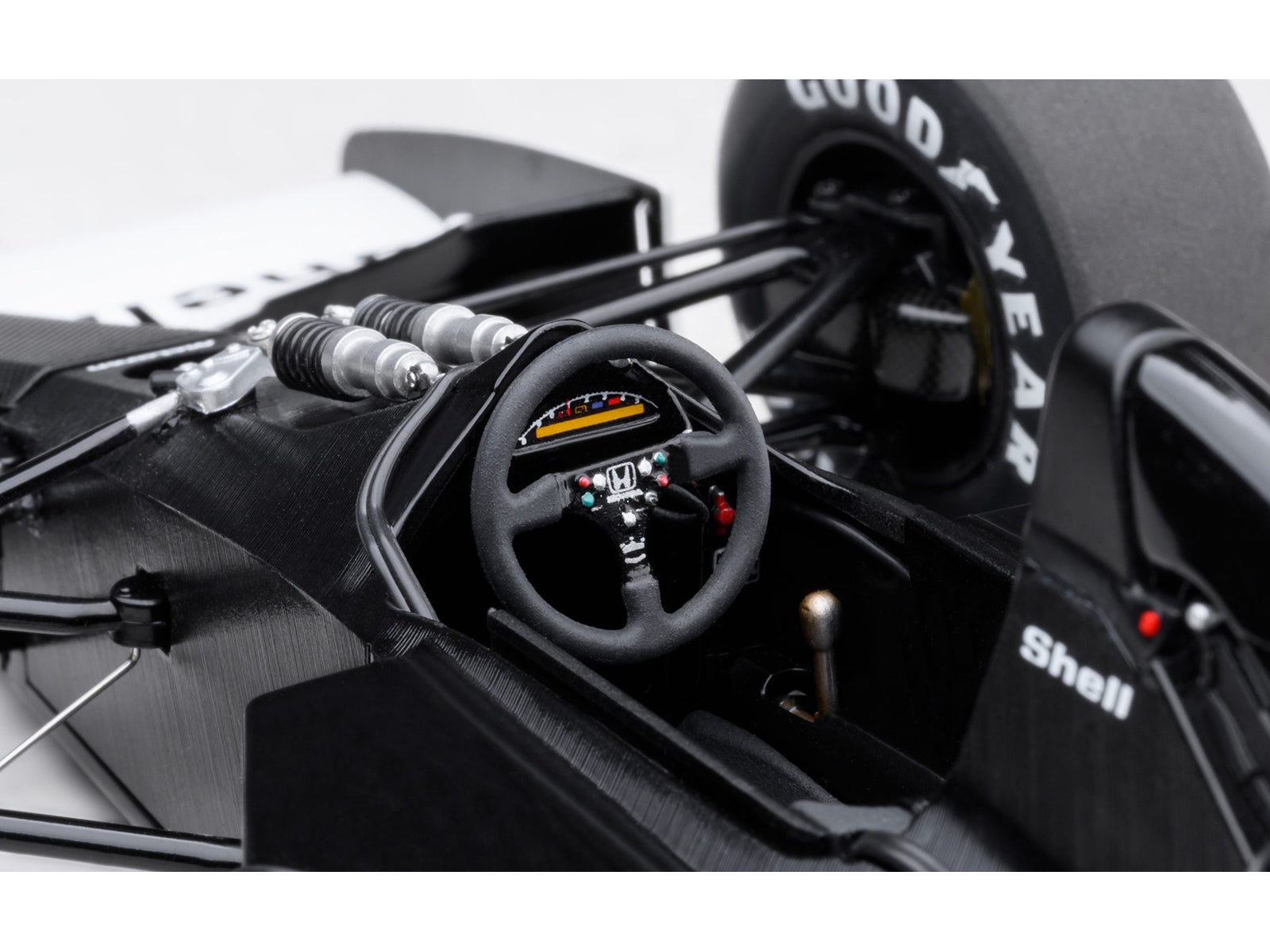 McLaren Honda MP4/6 #1 Ayrton Senna 2nd Place Formula One F1 Japanese GP (1991) (with McLaren Logo) 1/18 Model Car by Autoart