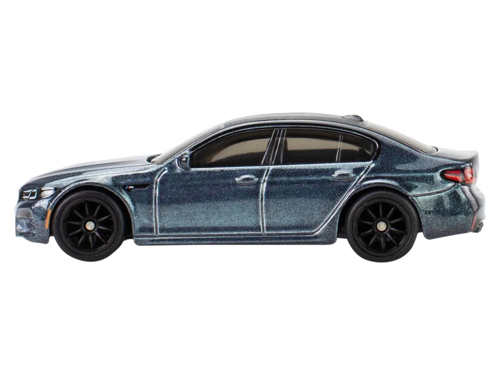 2021 BMW M5 Gray Metallic with Black Top "Mission: Impossible â€“ Dead Reckoning" (2023) Movie "Pop Culture" Series Diecast Model Car by Hot Wheels