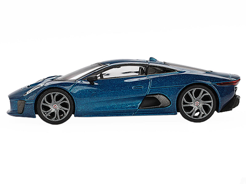 Jaguar C-X75 Blue Metallic Limited Edition 1/64 Diecast Model Car by Mini GT