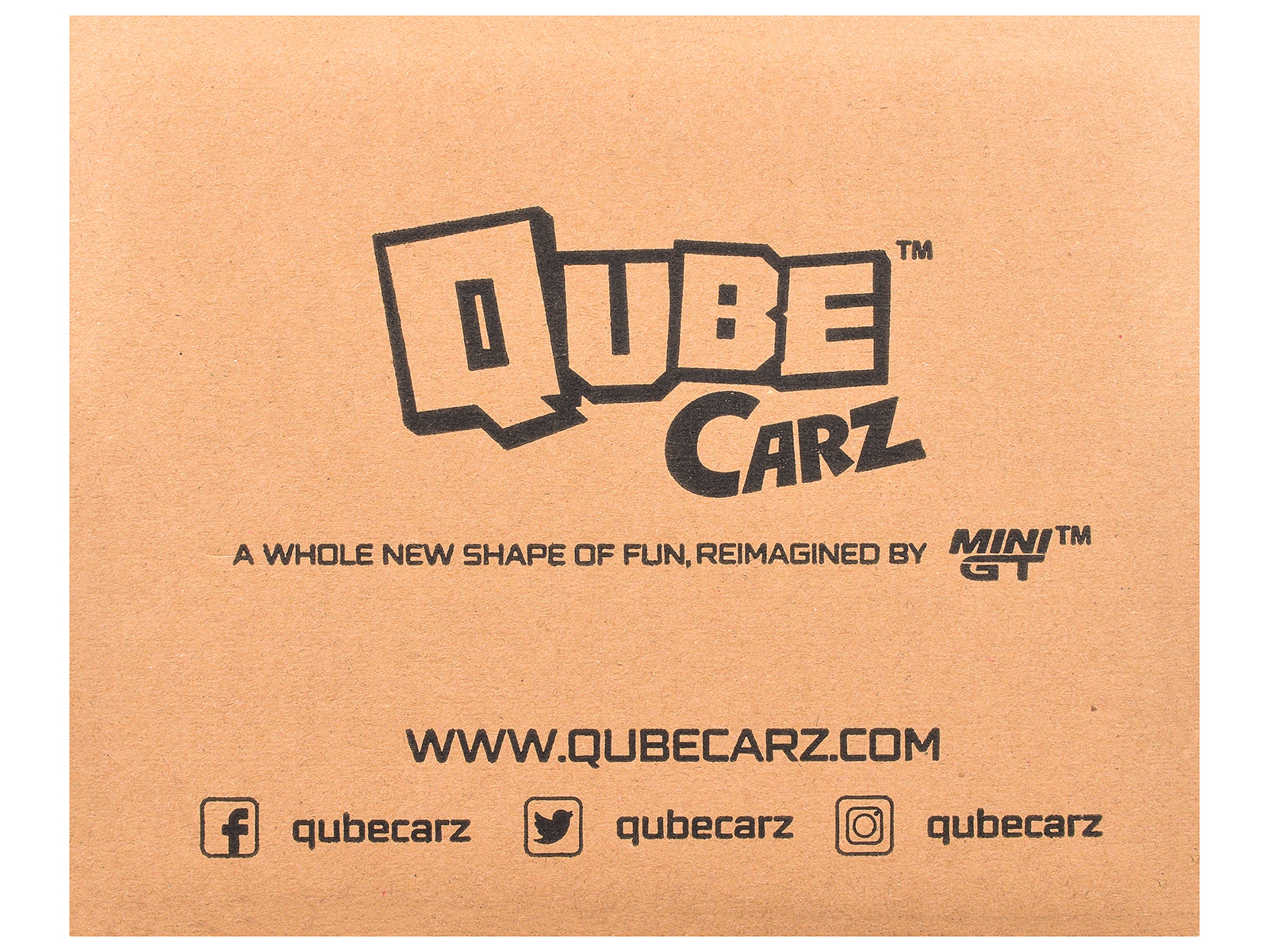 "QubeCarz" Series #3 Set of 6 pieces 1/64 Diecast Model Cars by Mini GT