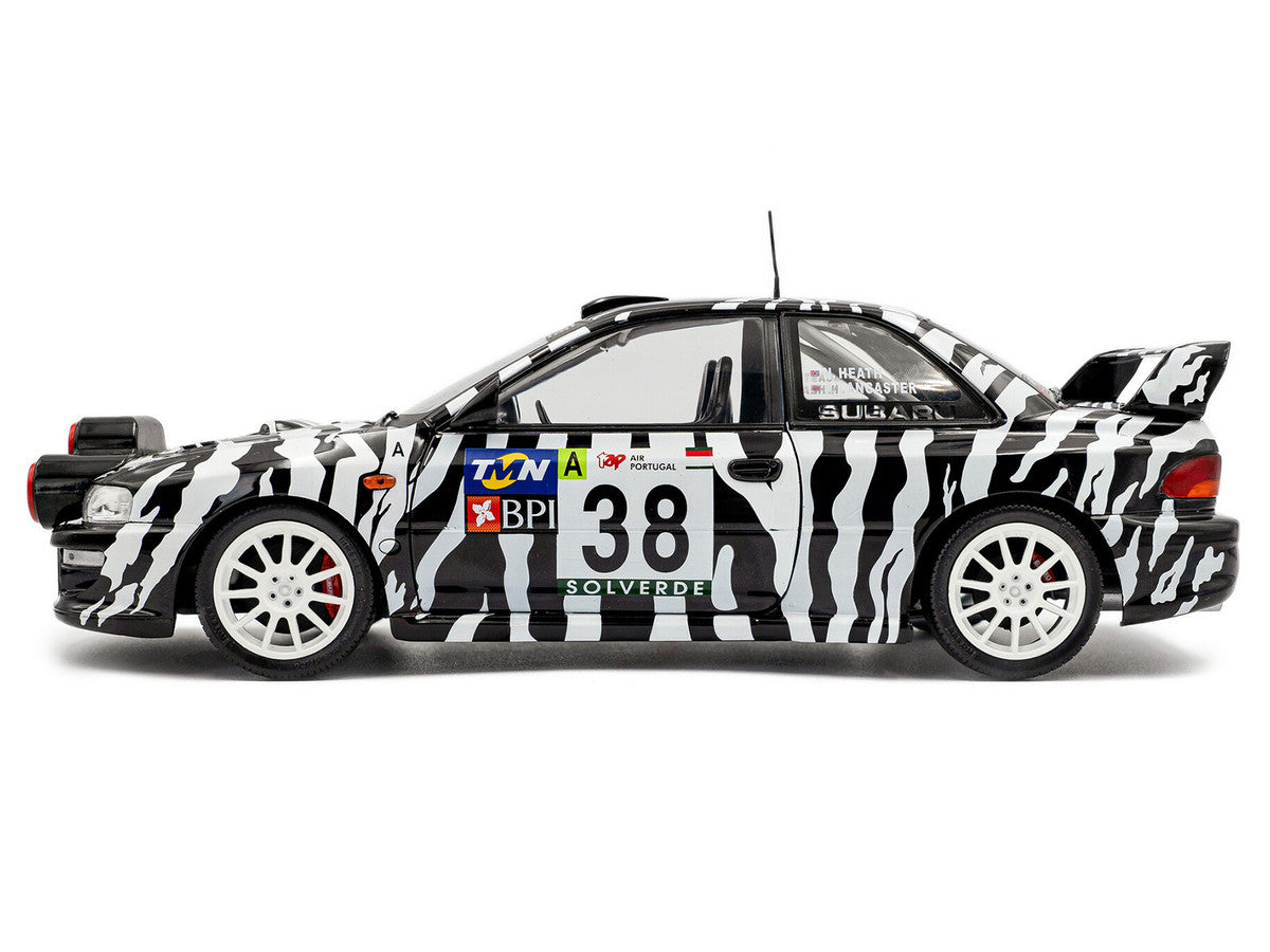 Subaru Impreza S5 WRC99 #38 Nigel Heath - Steve Lancaster "Rallye de Portugal" (2001) "Competition" Series 1/18 Diecast Model Car by Solido