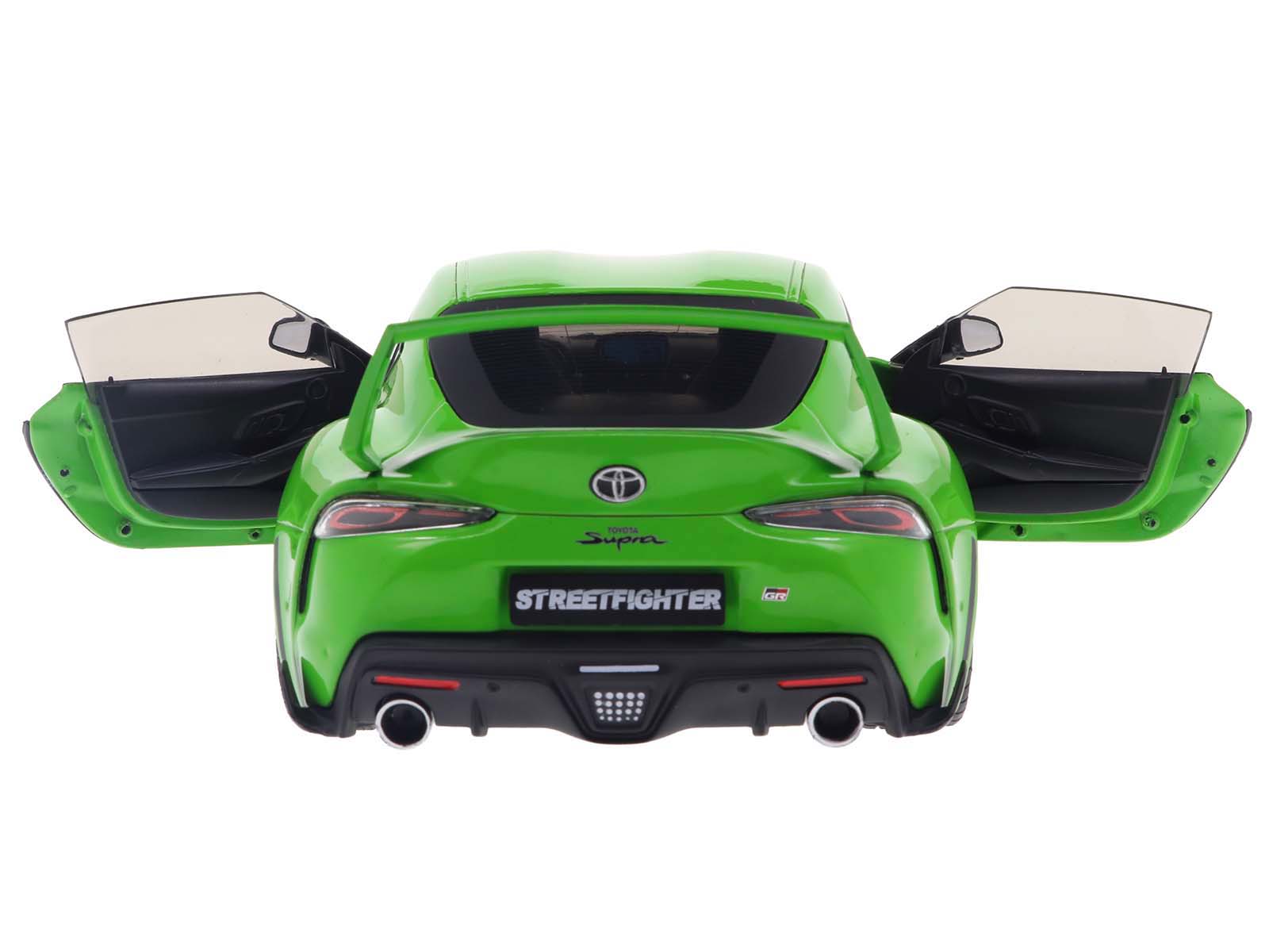 2023 Toyota GR Supra "StreetFighter" Green 1/18 Diecast Model Car by Solido