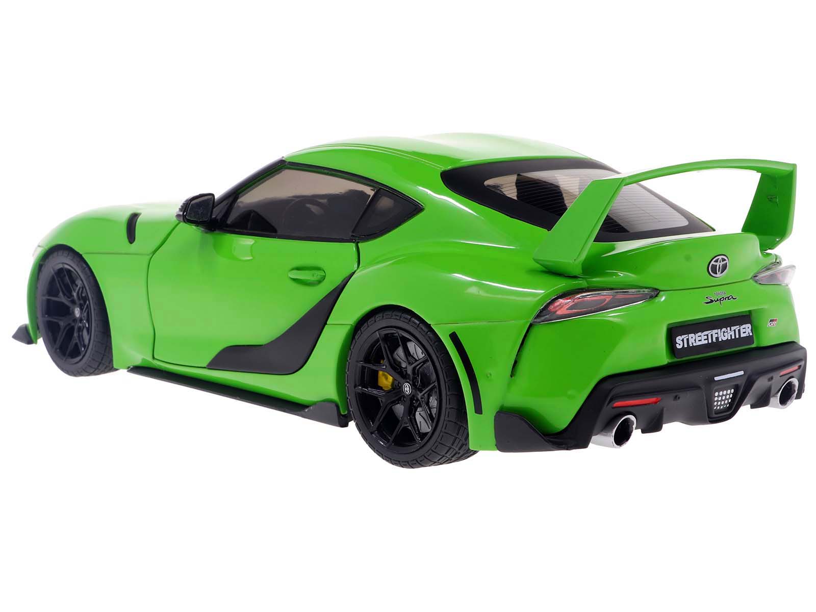 2023 Toyota GR Supra "StreetFighter" Green 1/18 Diecast Model Car by Solido