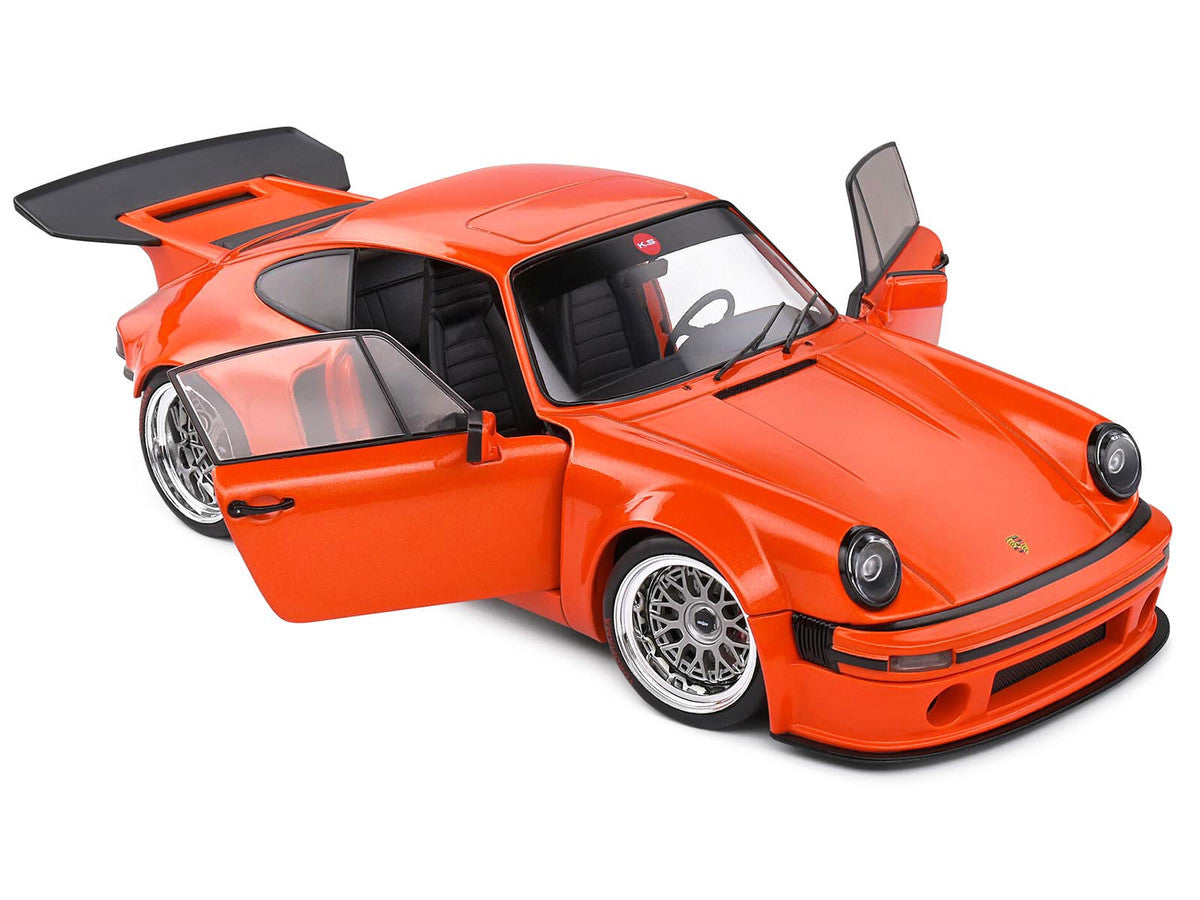 2022 Porsche 911 KS-R Orange Metallic 1/18 Diecast Model Car by Solido