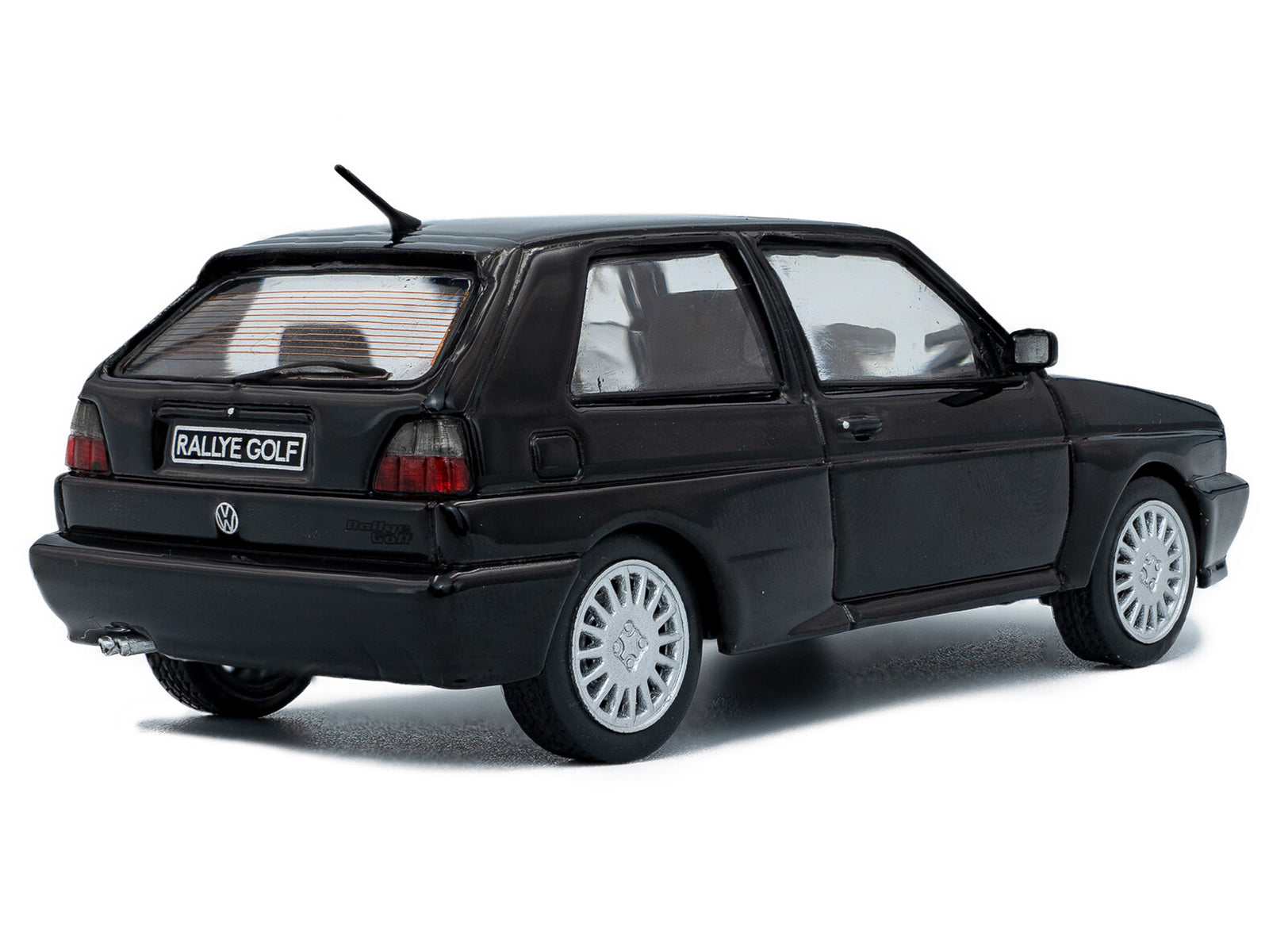 1989 Volkswagen Golf Rallye G60 Black 1/43 Diecast Model Car by Solido