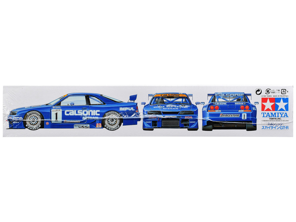 Model Kit Nissan Skyline GT-R "Calsonic" 1/24 Scale Model by Tamiya
