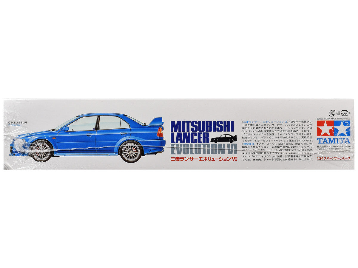 Model Kit Mitsubishi Lancer Evolution VI 1/24 Scale Model by Tamiya