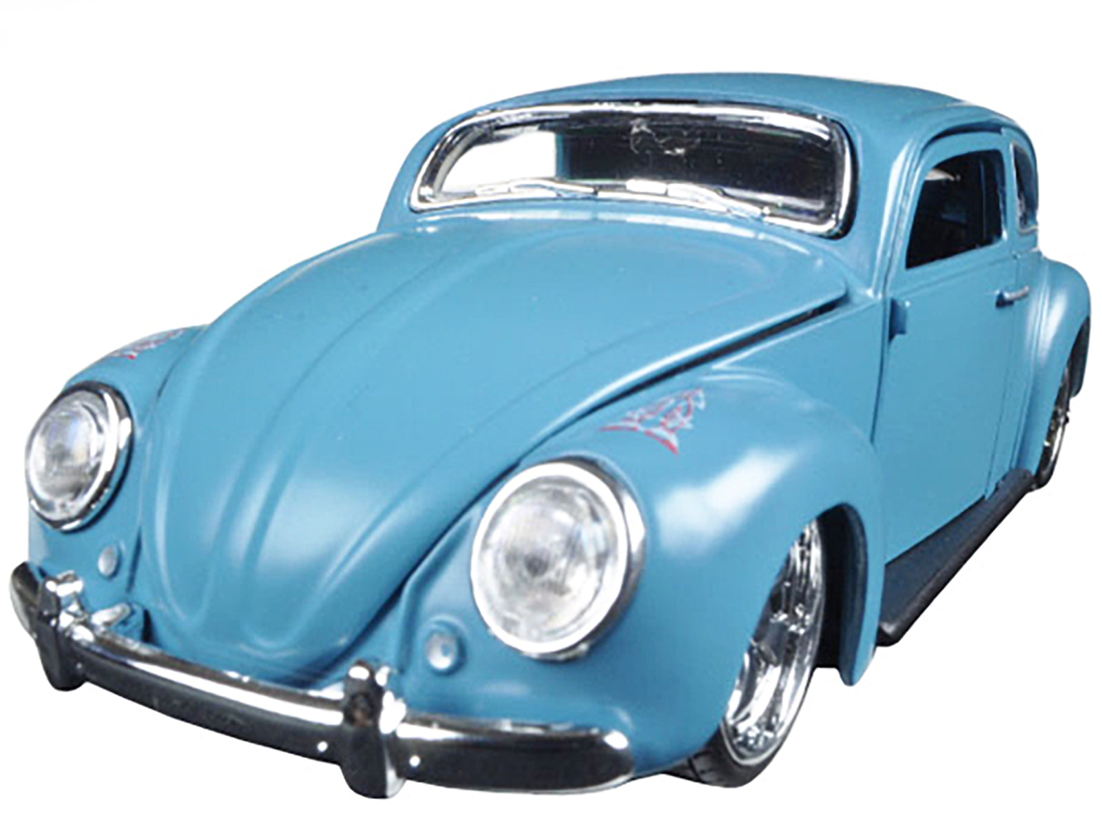 Volkswagen Beetle Blue "Outlaws" 1/24 Diecast Model Car by Maisto