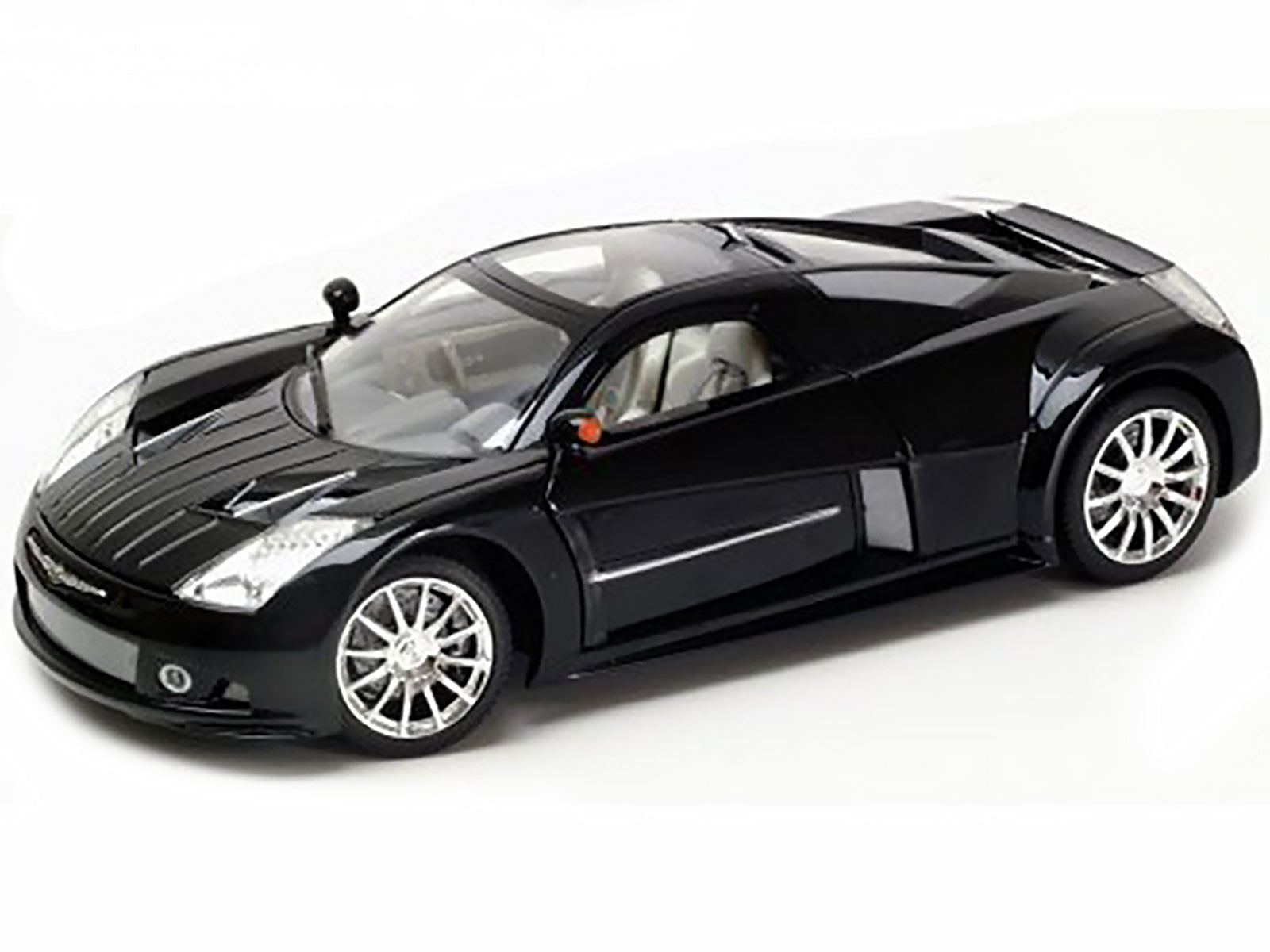 Chrysler Me Four Twelve Black 1/18 Diecast Model Car by Motormax