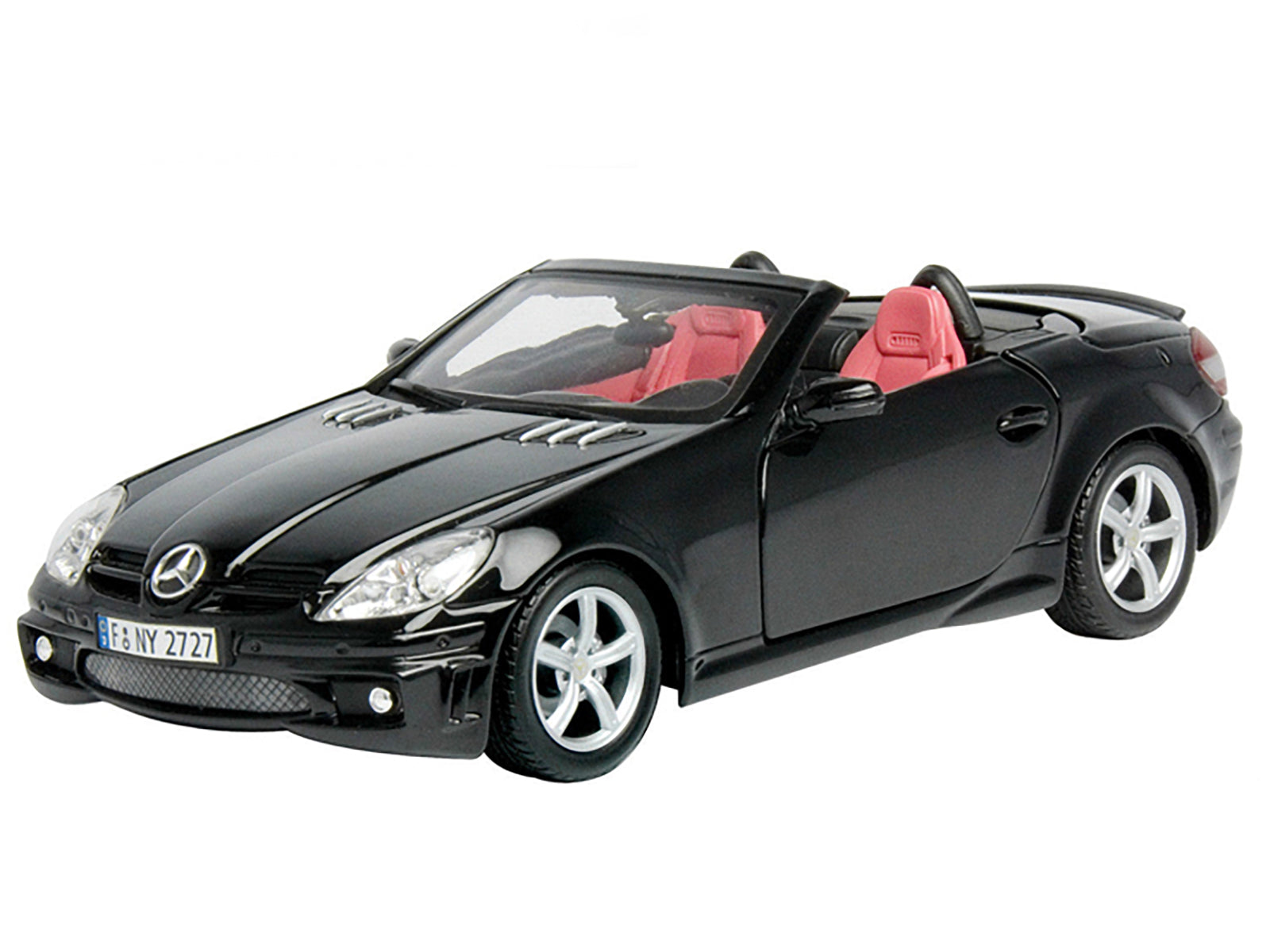 2005 Mercedes SLK55 AMG Black 1/18 Diecast Model Car by Motormax