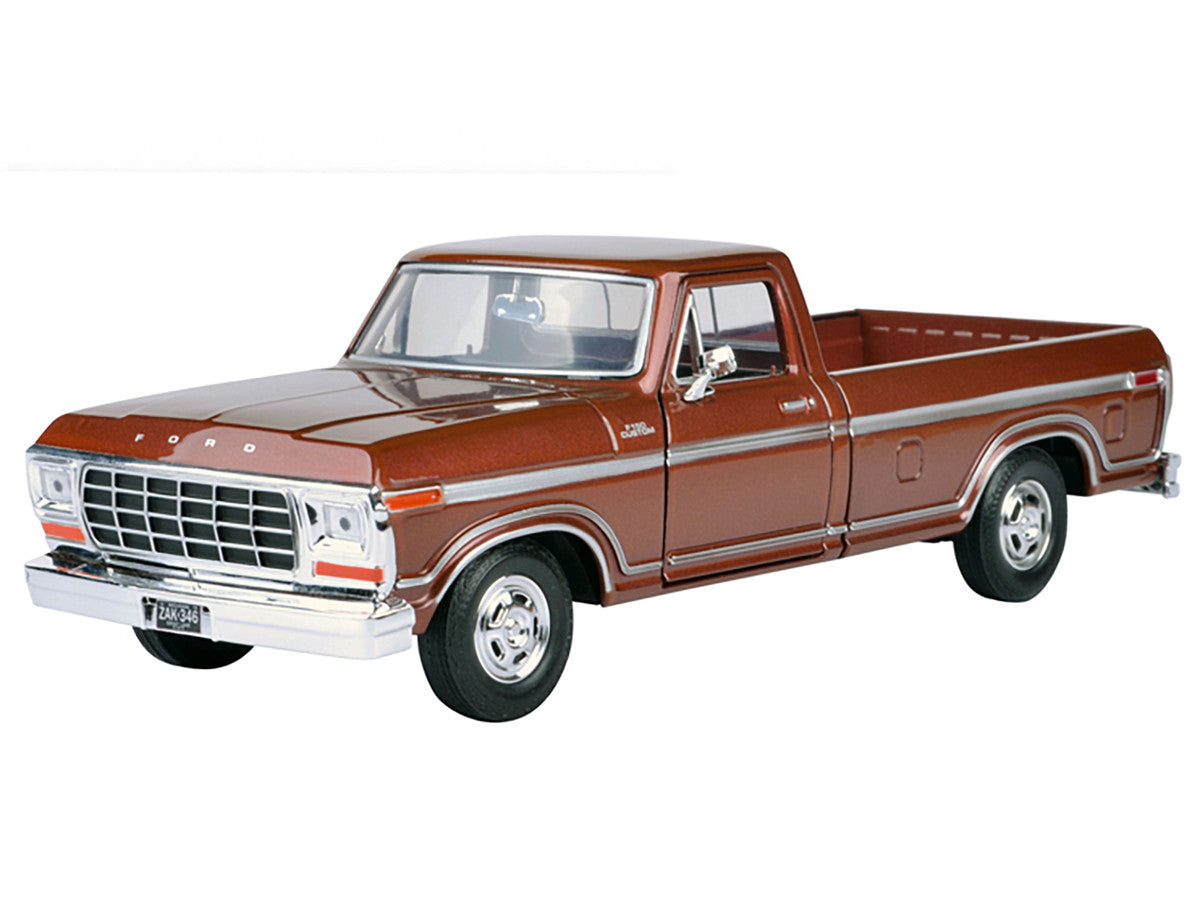 1979 Ford F-150 Pickup Truck Brown 1/24 Diecast Model Car by Motormax-1