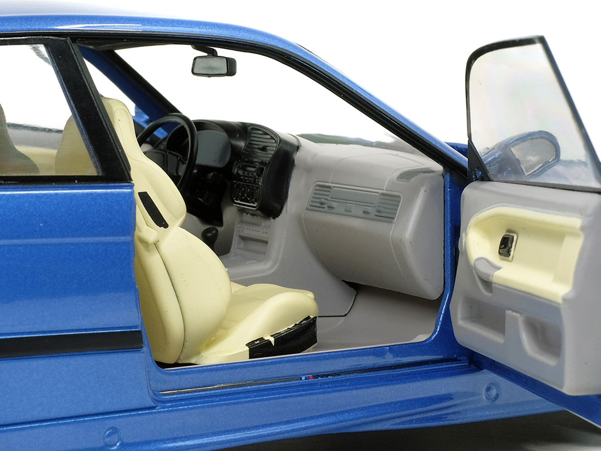 1994 BMW E36 M3 Blue Estoril Metallic 1/18 Diecast Model Car by Solido